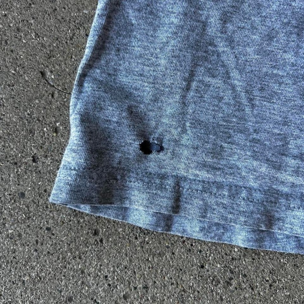 Vintage 90s Reebok grey single stitch tee shirt tshirt - Picture 6 of 6